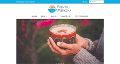 Desktop Screenshot of essentialmedicina.com